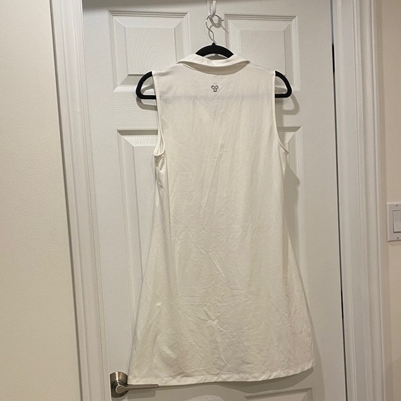 TNA Sleeveless White Polo Dress - Size L - Picture 5 of 6